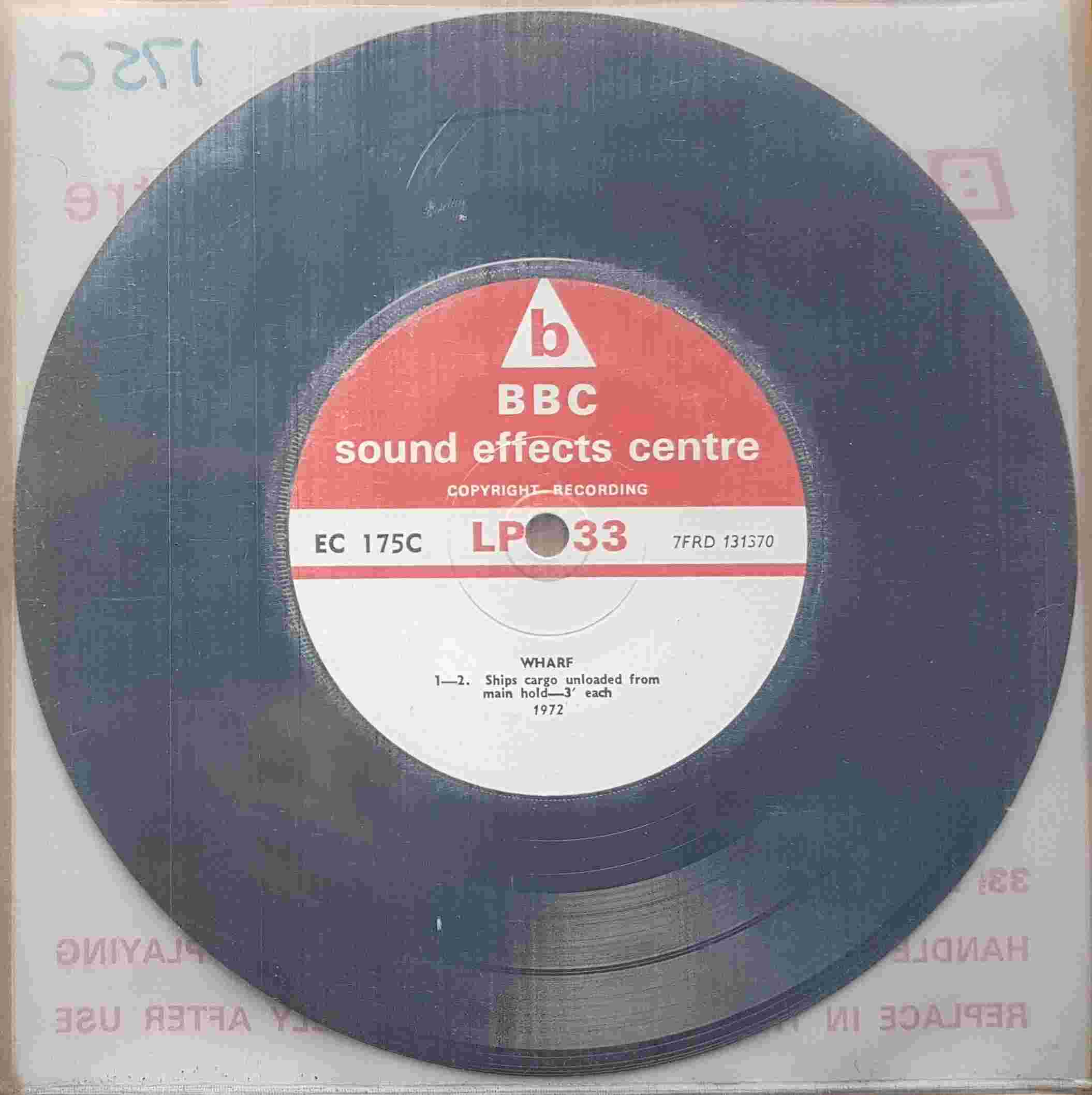 Picture of EC 175C Wharf by artist Not registered from the BBC records and Tapes library